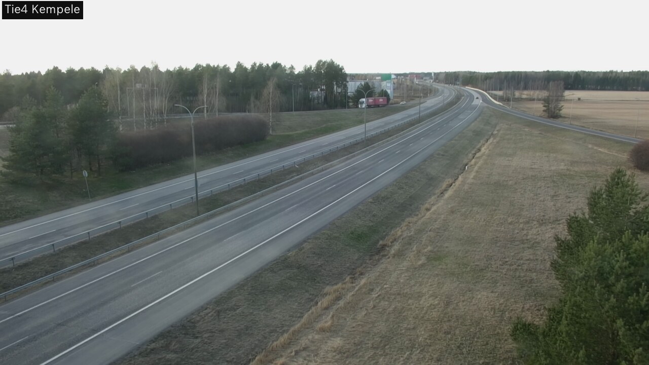 Kelikamerat Kuva Tie 4 Kempele, Zeppelin, Kempele, Pohjois-Pohjanmaa
