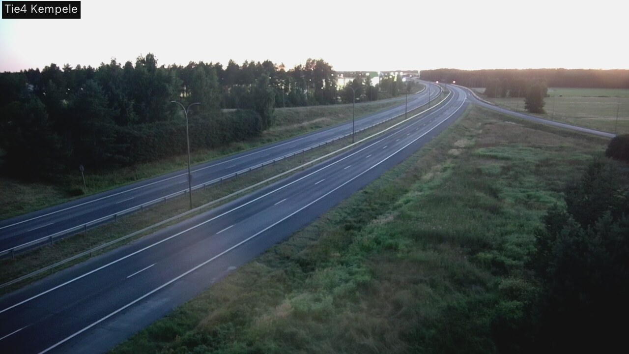 Kelikamerat Kuva Tie 4 Kempele, Zeppelin, Kempele, Pohjois-Pohjanmaa