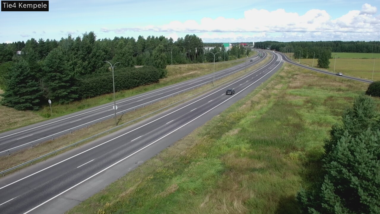 Weather Camera Image Väg 4 Kempele, Zeppelin, Kempele, Pohjois-Pohjanmaa
