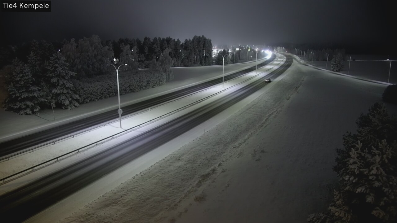 Weather Camera Image Road 4 Kempele, Zeppelin, Kempele, Pohjois-Pohjanmaa