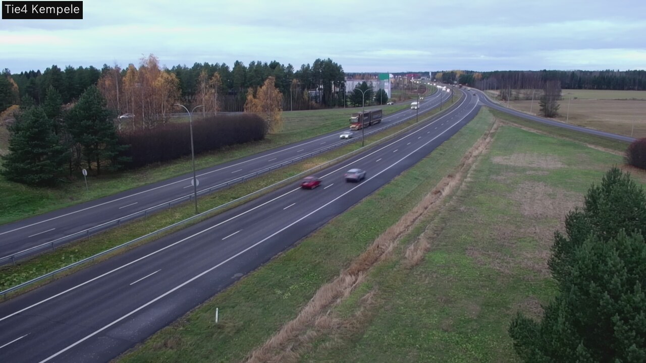 Kelikamerat Kuva Tie 4 Kempele, Zeppelin, Kempele, Pohjois-Pohjanmaa