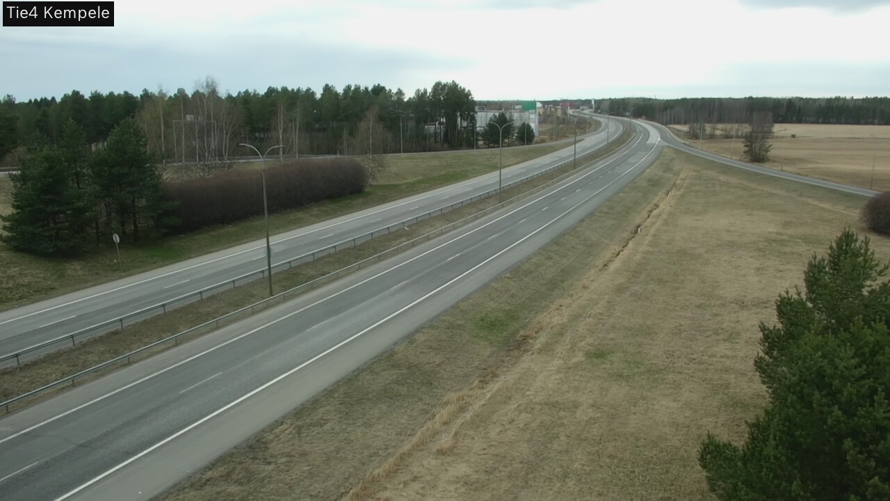 Weather Camera Image Road 4 Kempele, Zeppelin, Kempele, Pohjois-Pohjanmaa