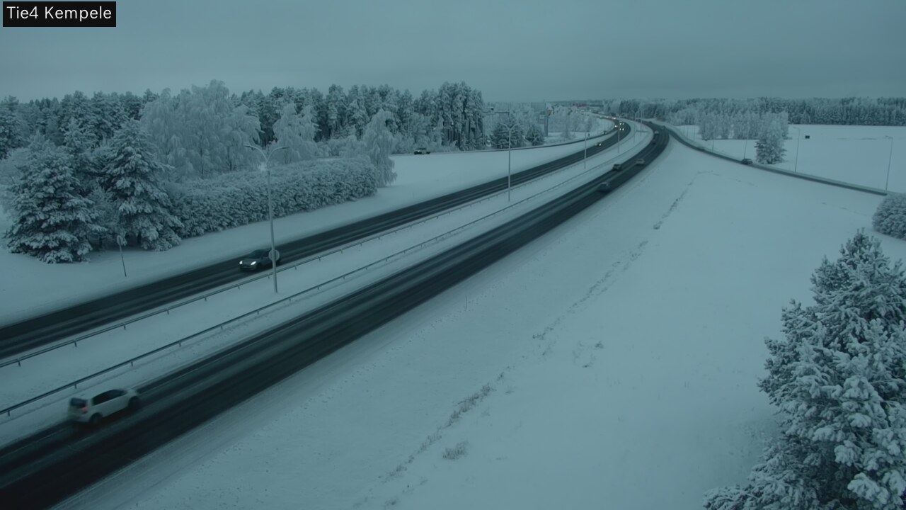 Weather Camera Image Road 4 Kempele, Zeppelin, Kempele, Pohjois-Pohjanmaa