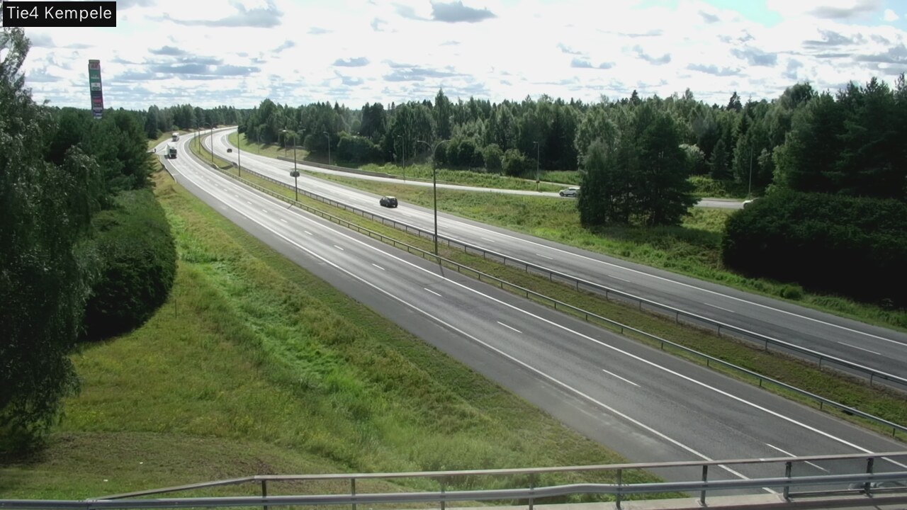 Weather Camera Image Väg 4 Kempele, Zeppelin, Kempele, Pohjois-Pohjanmaa