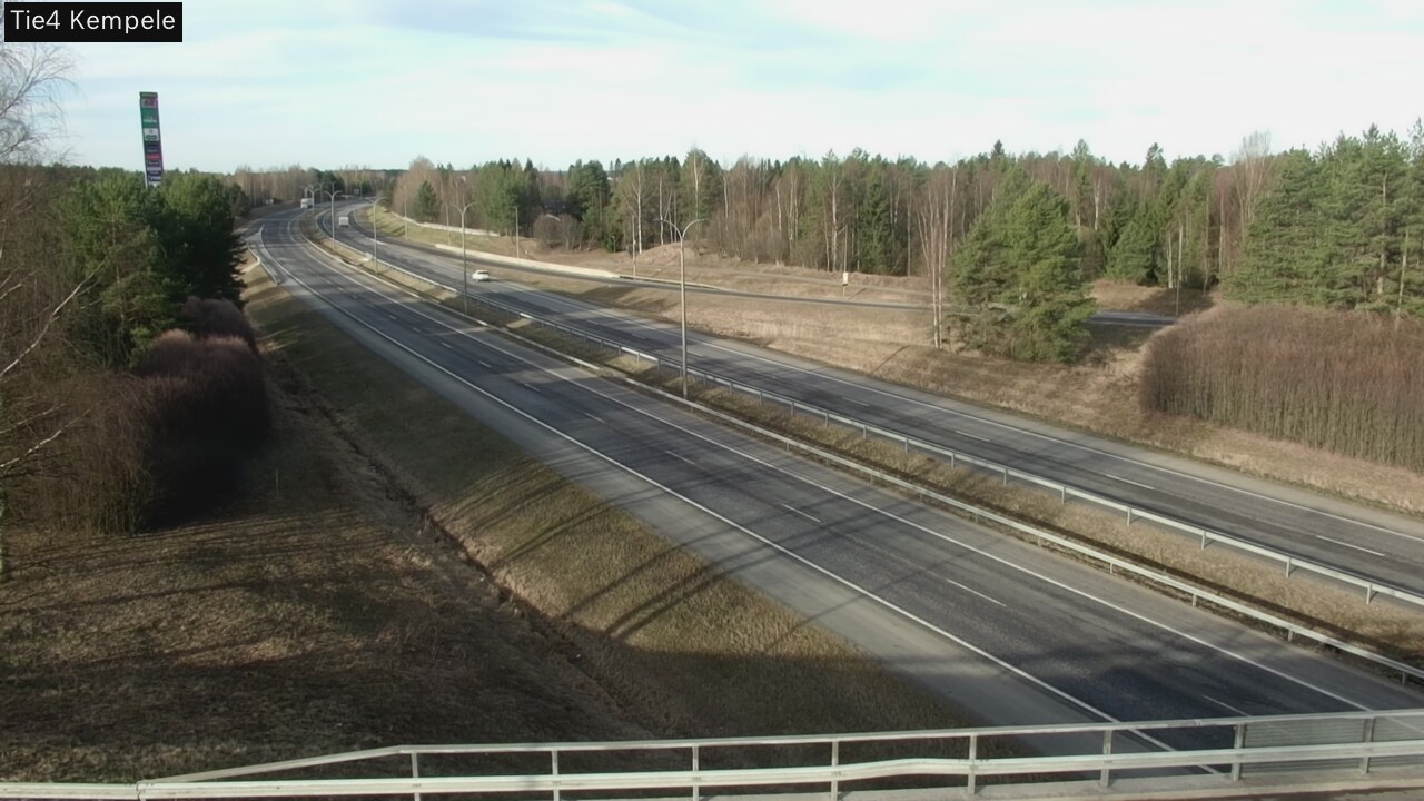 Weather Camera Image Väg 4 Kempele, Zeppelin, Kempele, Pohjois-Pohjanmaa