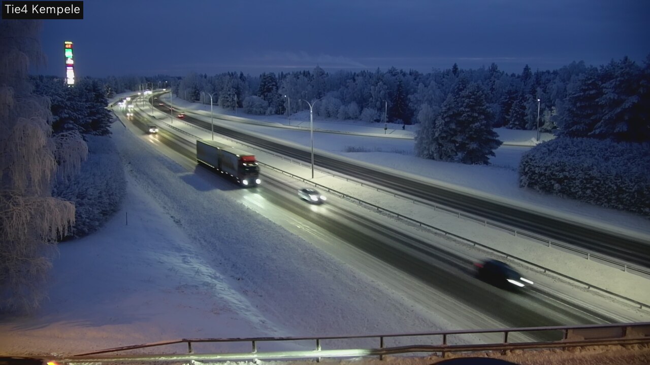 Kelikamerat Kuva Tie 4 Kempele, Zeppelin, Kempele, Pohjois-Pohjanmaa