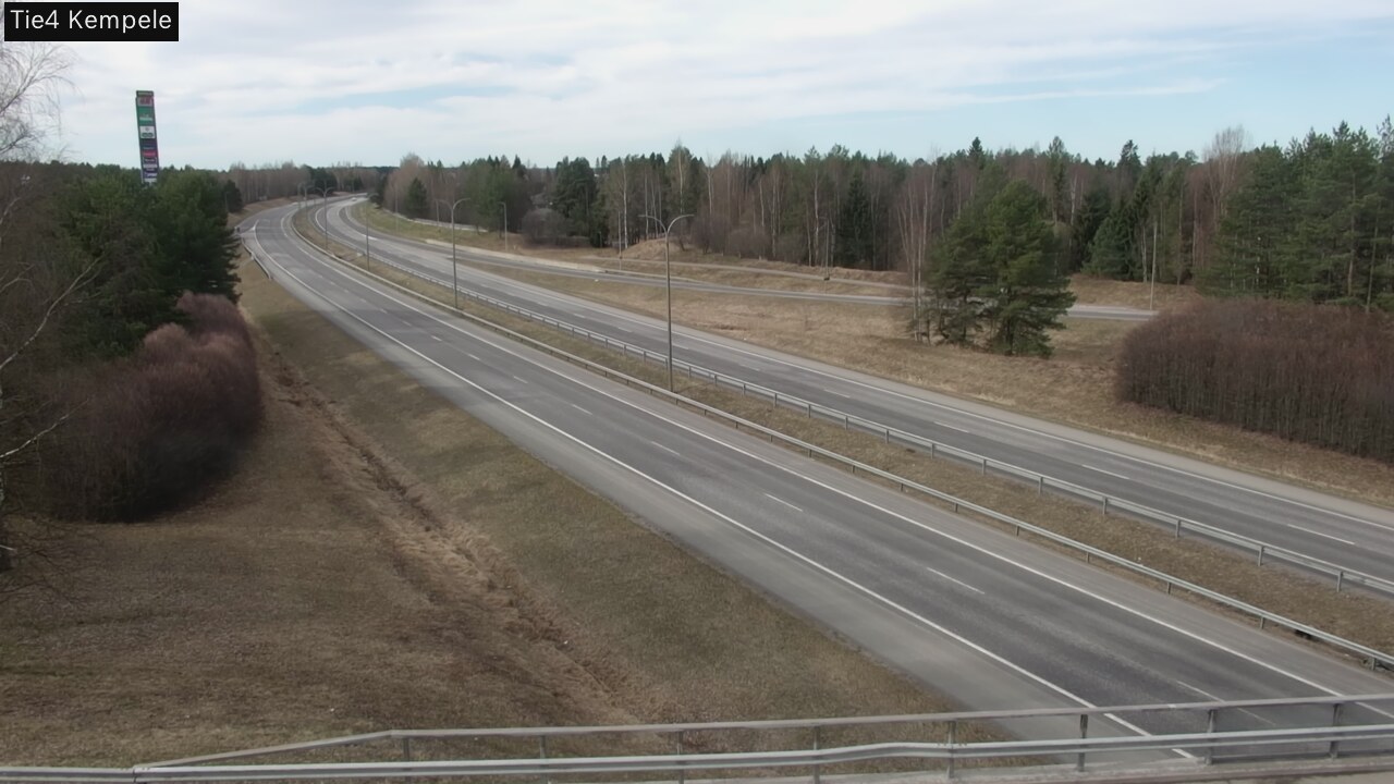 Weather Camera Image Väg 4 Kempele, Zeppelin, Kempele, Pohjois-Pohjanmaa