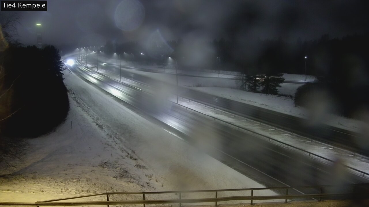 Weather Camera Image Väg 4 Kempele, Zeppelin, Kempele, Pohjois-Pohjanmaa