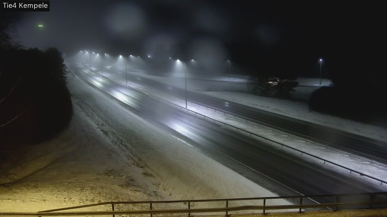 Weather Camera Image Väg 4 Kempele, Zeppelin, Kempele, Pohjois-Pohjanmaa