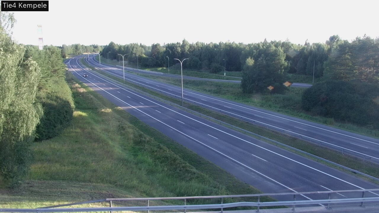 Weather Camera Image Väg 4 Kempele, Zeppelin, Kempele, Pohjois-Pohjanmaa