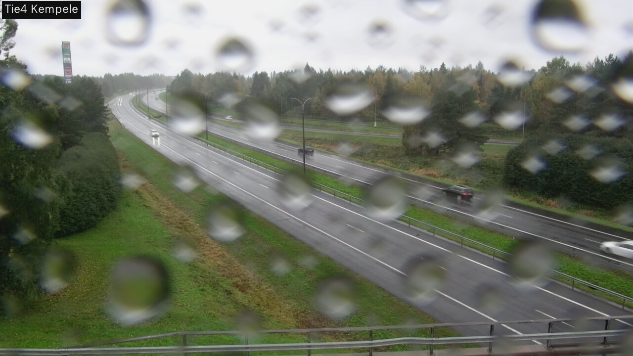 Weather Camera Image Väg 4 Kempele, Zeppelin, Kempele, Pohjois-Pohjanmaa