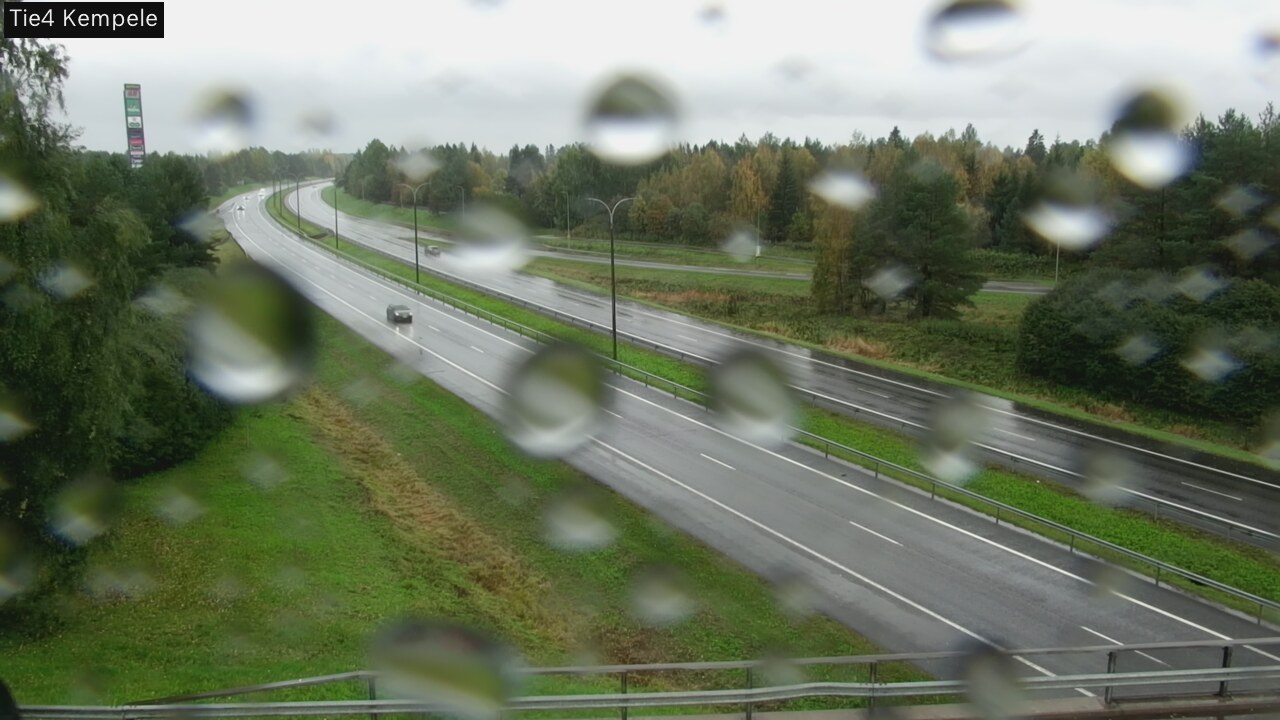 Weather Camera Image Väg 4 Kempele, Zeppelin, Kempele, Pohjois-Pohjanmaa