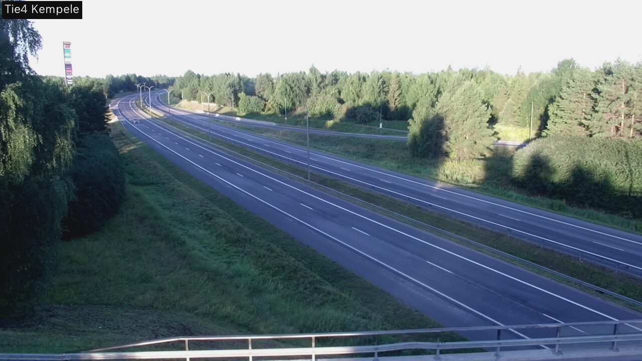 Weather Camera Image Väg 4 Kempele, Zeppelin, Kempele, Pohjois-Pohjanmaa