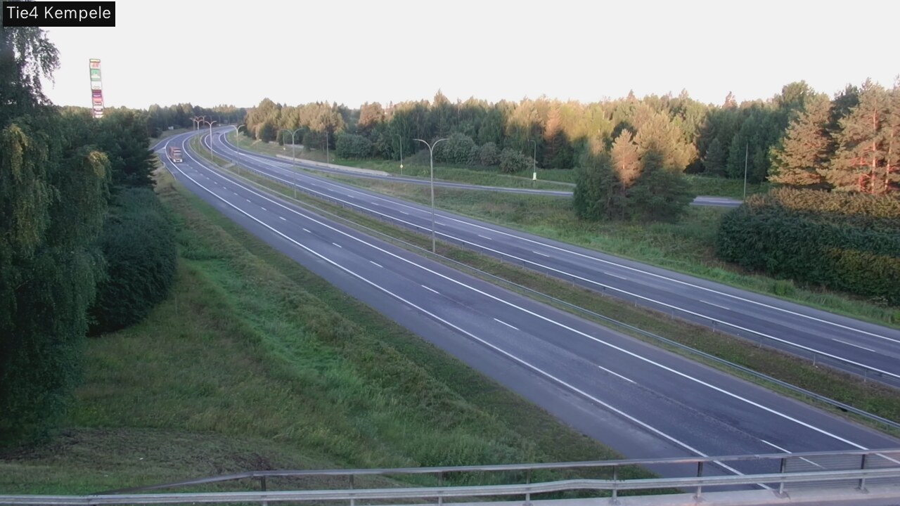 Weather Camera Image Väg 4 Kempele, Zeppelin, Kempele, Pohjois-Pohjanmaa