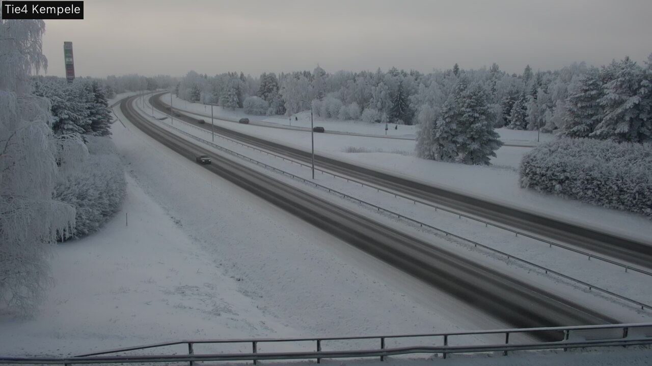 Weather Camera Image Road 4 Kempele, Zeppelin, Kempele, Pohjois-Pohjanmaa