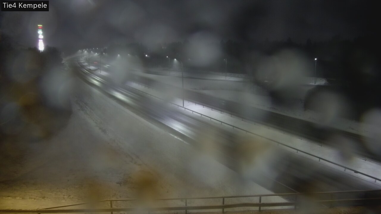 Weather Camera Image Väg 4 Kempele, Zeppelin, Kempele, Pohjois-Pohjanmaa