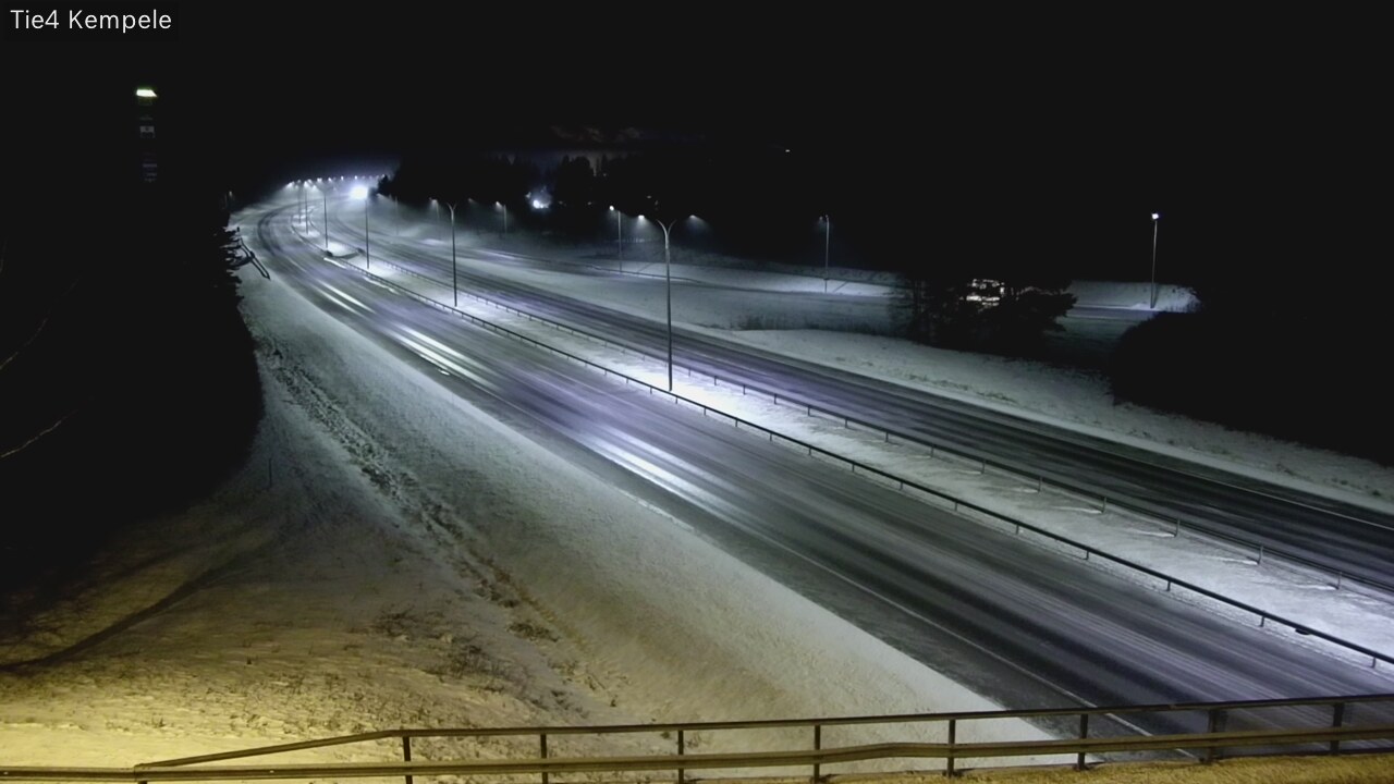 Weather Camera Image Väg 4 Kempele, Zeppelin, Kempele, Pohjois-Pohjanmaa