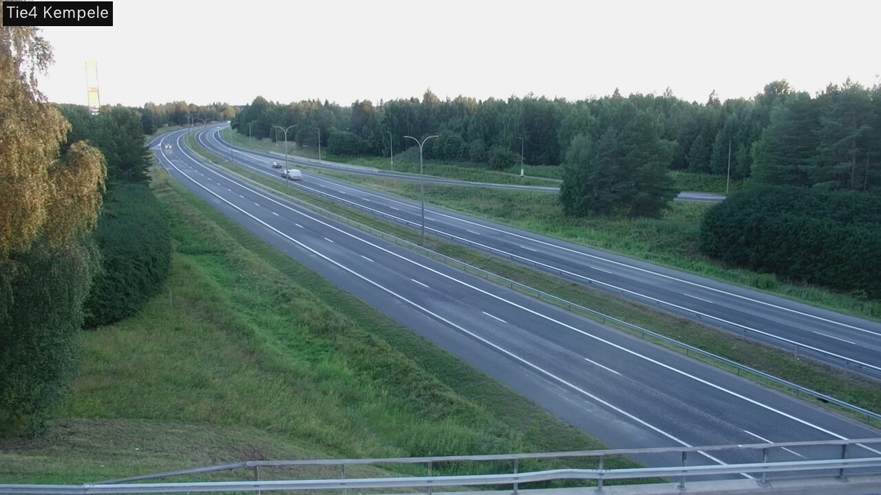 Weather Camera Image Väg 4 Kempele, Zeppelin, Kempele, Pohjois-Pohjanmaa