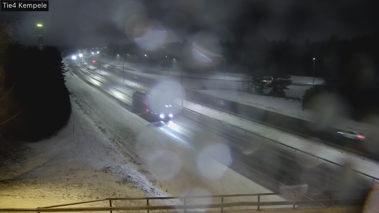 Weather Camera Image Väg 4 Kempele, Zeppelin, Kempele, Pohjois-Pohjanmaa