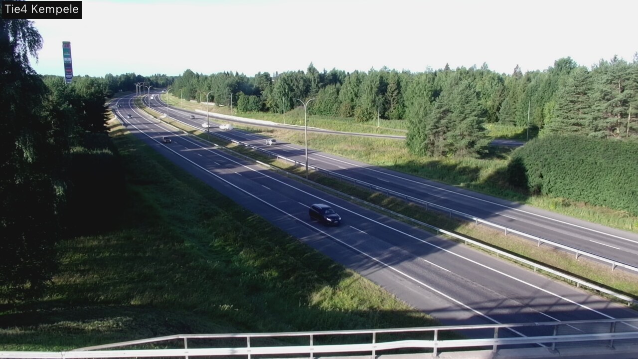 Kelikamerat Kuva Tie 4 Kempele, Zeppelin, Kempele, Pohjois-Pohjanmaa