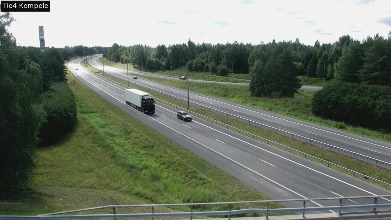 Weather Camera Image Väg 4 Kempele, Zeppelin, Kempele, Pohjois-Pohjanmaa