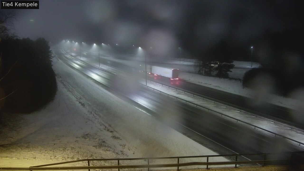 Weather Camera Image Väg 4 Kempele, Zeppelin, Kempele, Pohjois-Pohjanmaa