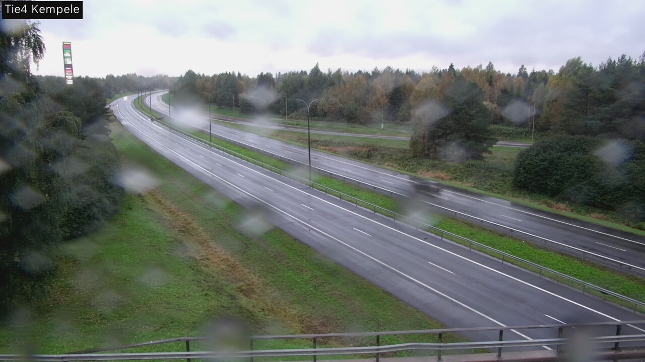 Weather Camera Image Väg 4 Kempele, Zeppelin, Kempele, Pohjois-Pohjanmaa