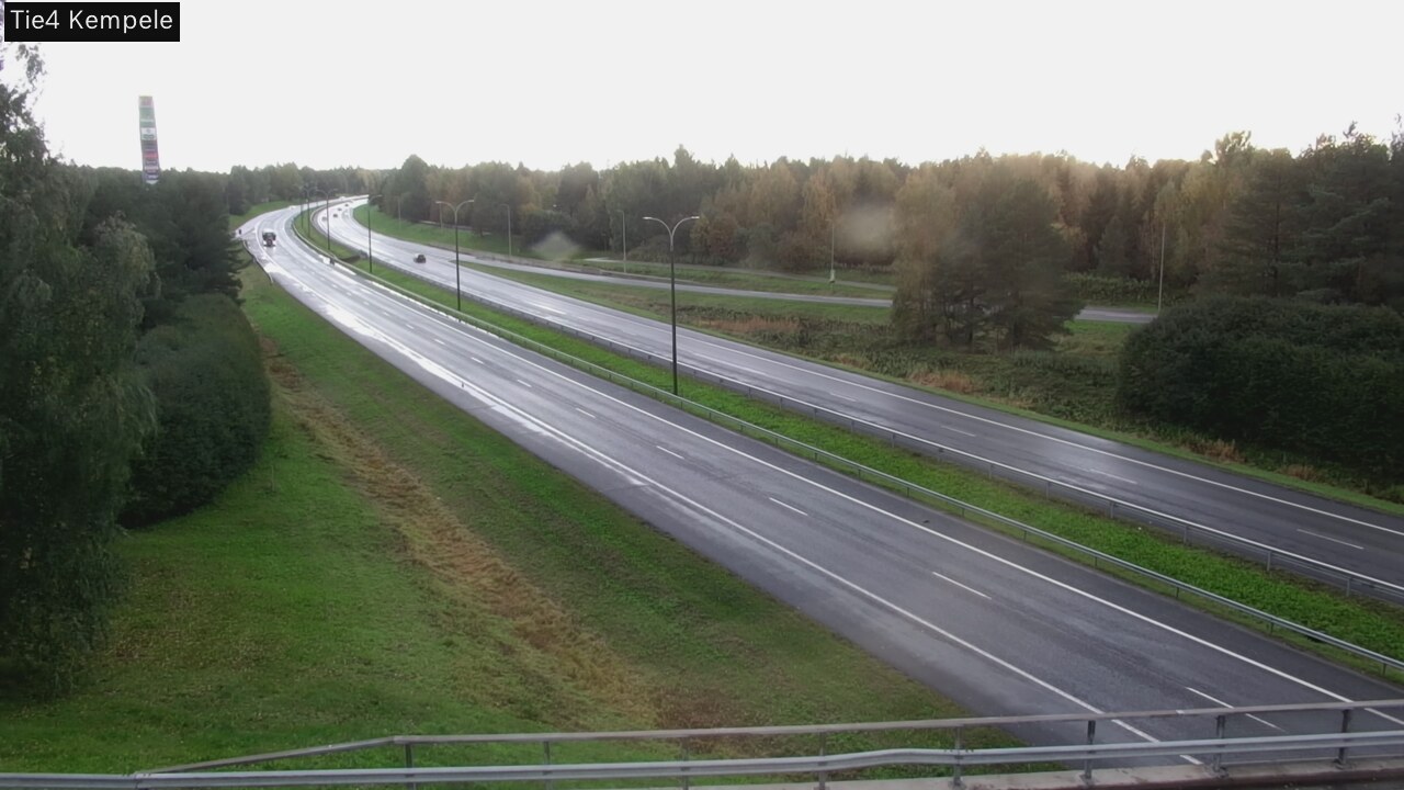 Weather Camera Image Väg 4 Kempele, Zeppelin, Kempele, Pohjois-Pohjanmaa