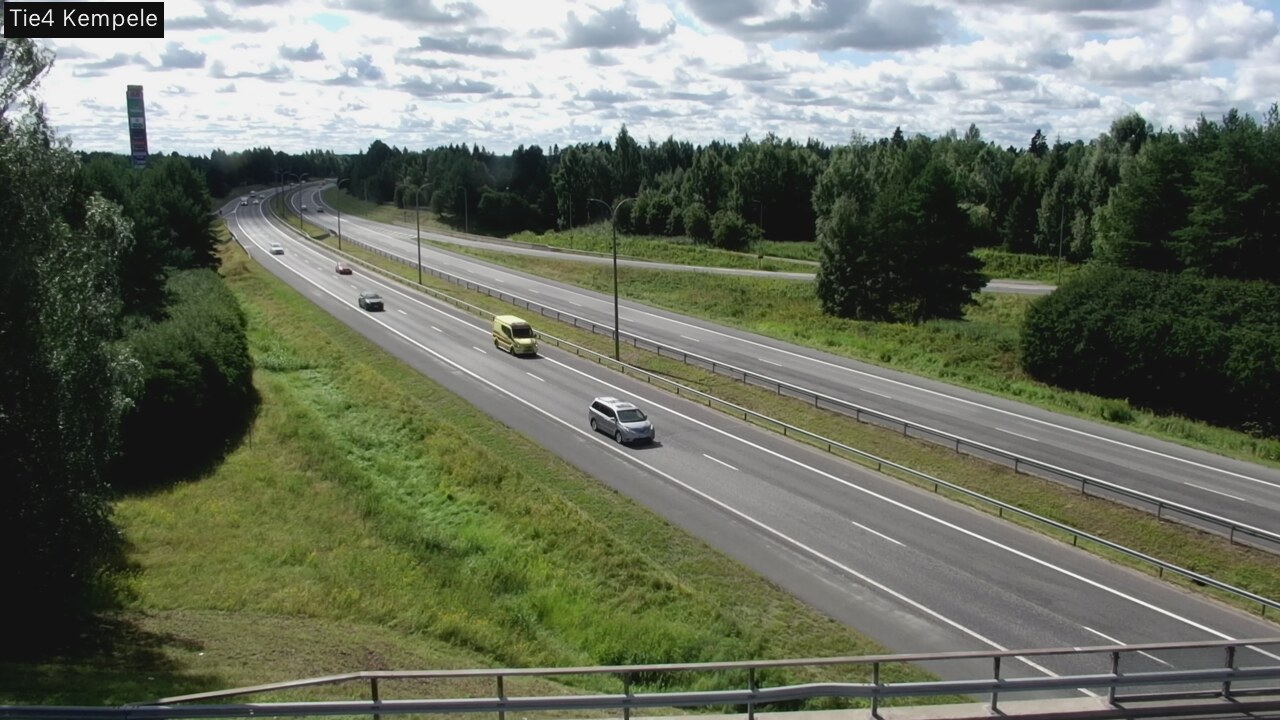 Weather Camera Image Väg 4 Kempele, Zeppelin, Kempele, Pohjois-Pohjanmaa