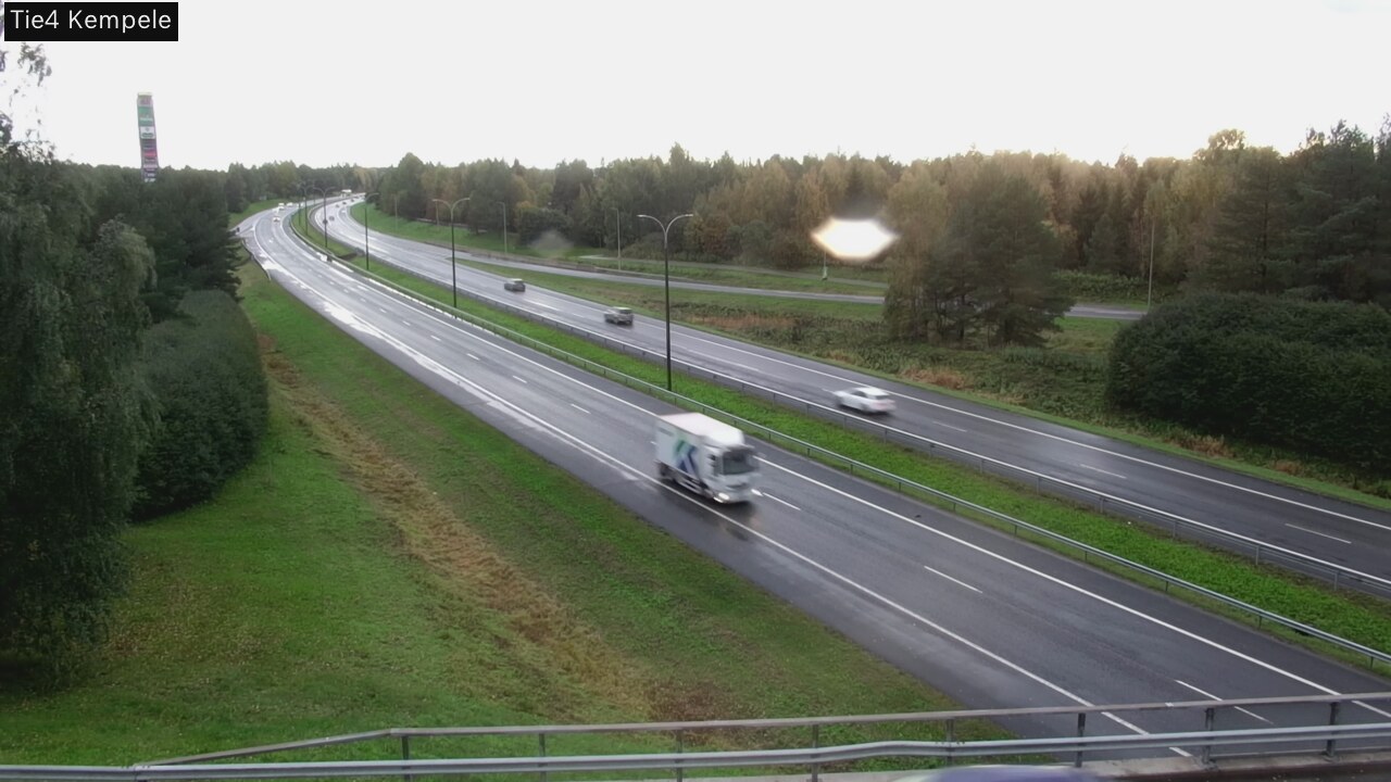 Weather Camera Image Väg 4 Kempele, Zeppelin, Kempele, Pohjois-Pohjanmaa