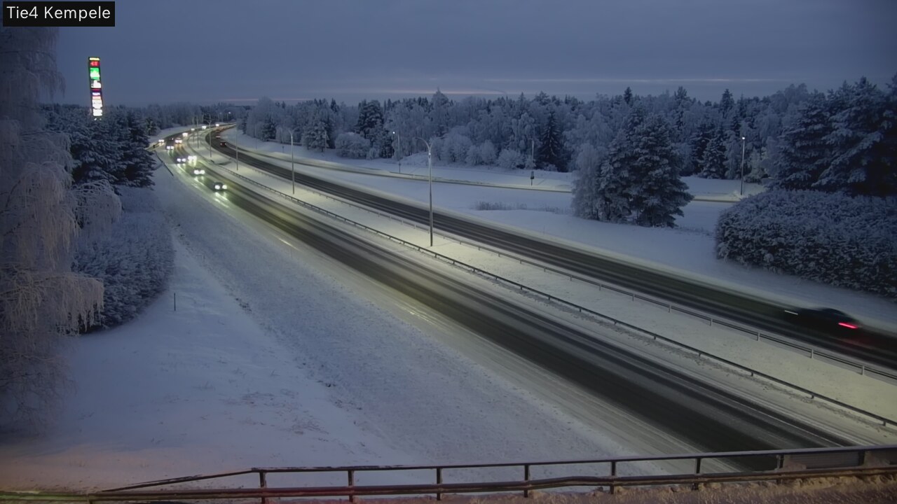 Kelikamerat Kuva Tie 4 Kempele, Zeppelin, Kempele, Pohjois-Pohjanmaa