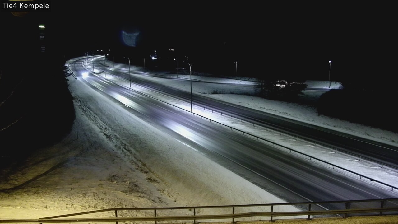 Weather Camera Image Väg 4 Kempele, Zeppelin, Kempele, Pohjois-Pohjanmaa
