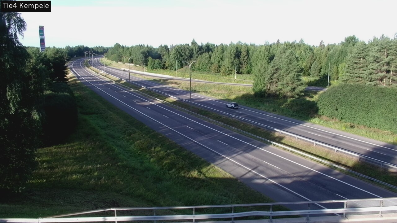 Weather Camera Image Väg 4 Kempele, Zeppelin, Kempele, Pohjois-Pohjanmaa