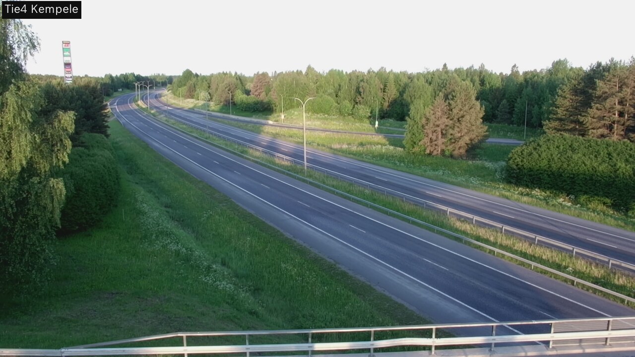 Weather Camera Image Road 4 Kempele, Zeppelin, Kempele, Pohjois-Pohjanmaa