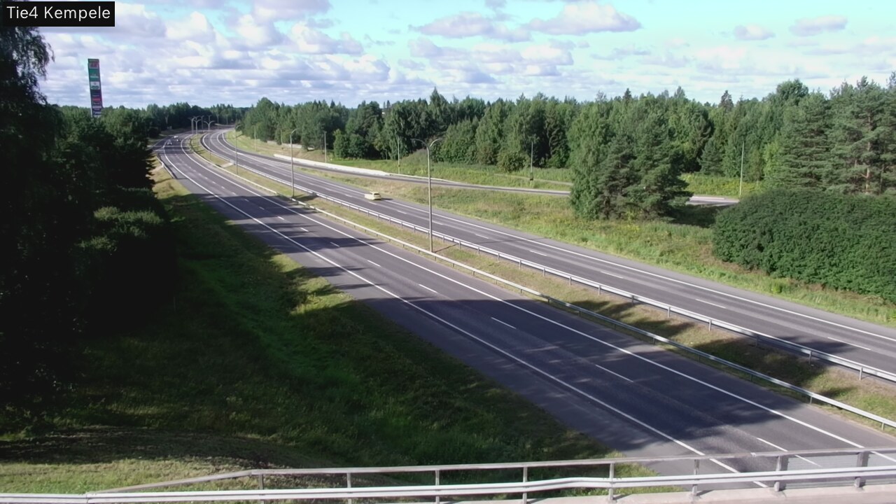 Weather Camera Image Väg 4 Kempele, Zeppelin, Kempele, Pohjois-Pohjanmaa