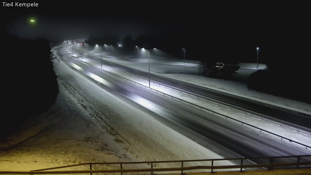 Weather Camera Image Väg 4 Kempele, Zeppelin, Kempele, Pohjois-Pohjanmaa