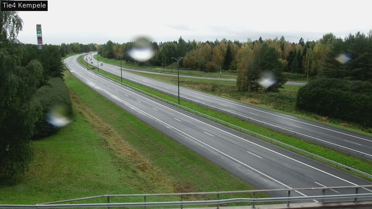 Weather Camera Image Väg 4 Kempele, Zeppelin, Kempele, Pohjois-Pohjanmaa