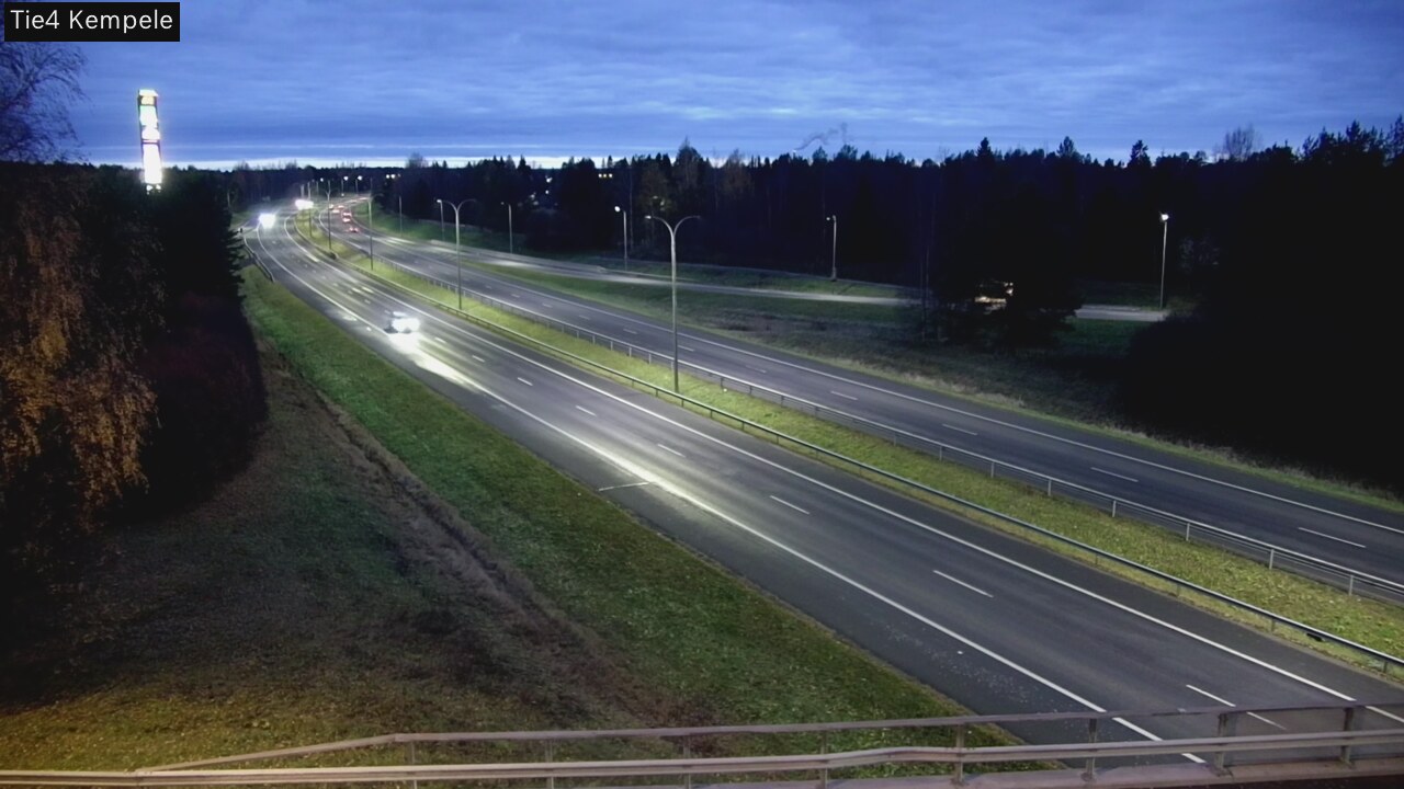 Kelikamerat Kuva Tie 4 Kempele, Zeppelin, Kempele, Pohjois-Pohjanmaa