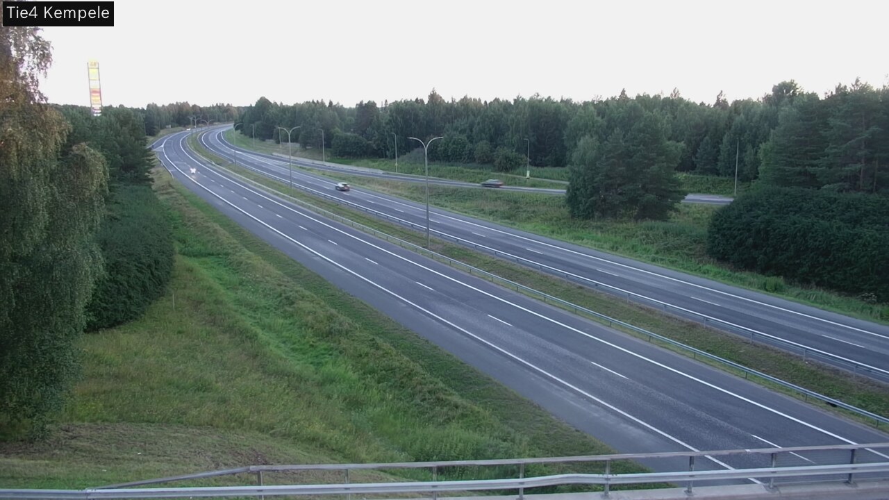 Weather Camera Image Väg 4 Kempele, Zeppelin, Kempele, Pohjois-Pohjanmaa