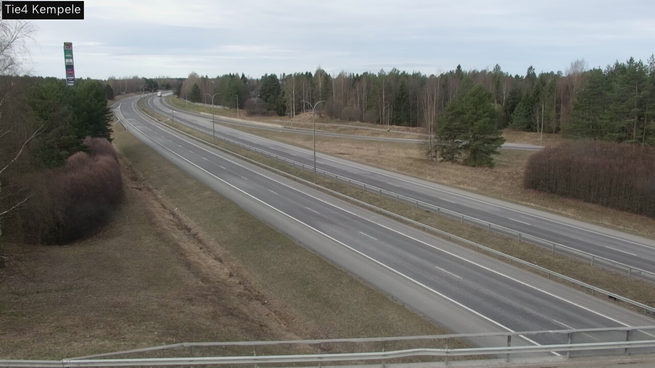 Weather Camera Image Road 4 Kempele, Zeppelin, Kempele, Pohjois-Pohjanmaa