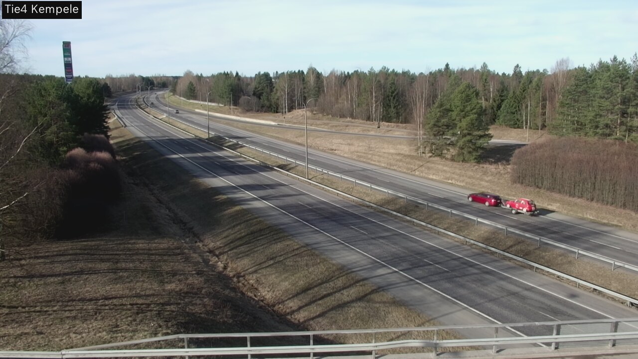 Weather Camera Image Väg 4 Kempele, Zeppelin, Kempele, Pohjois-Pohjanmaa