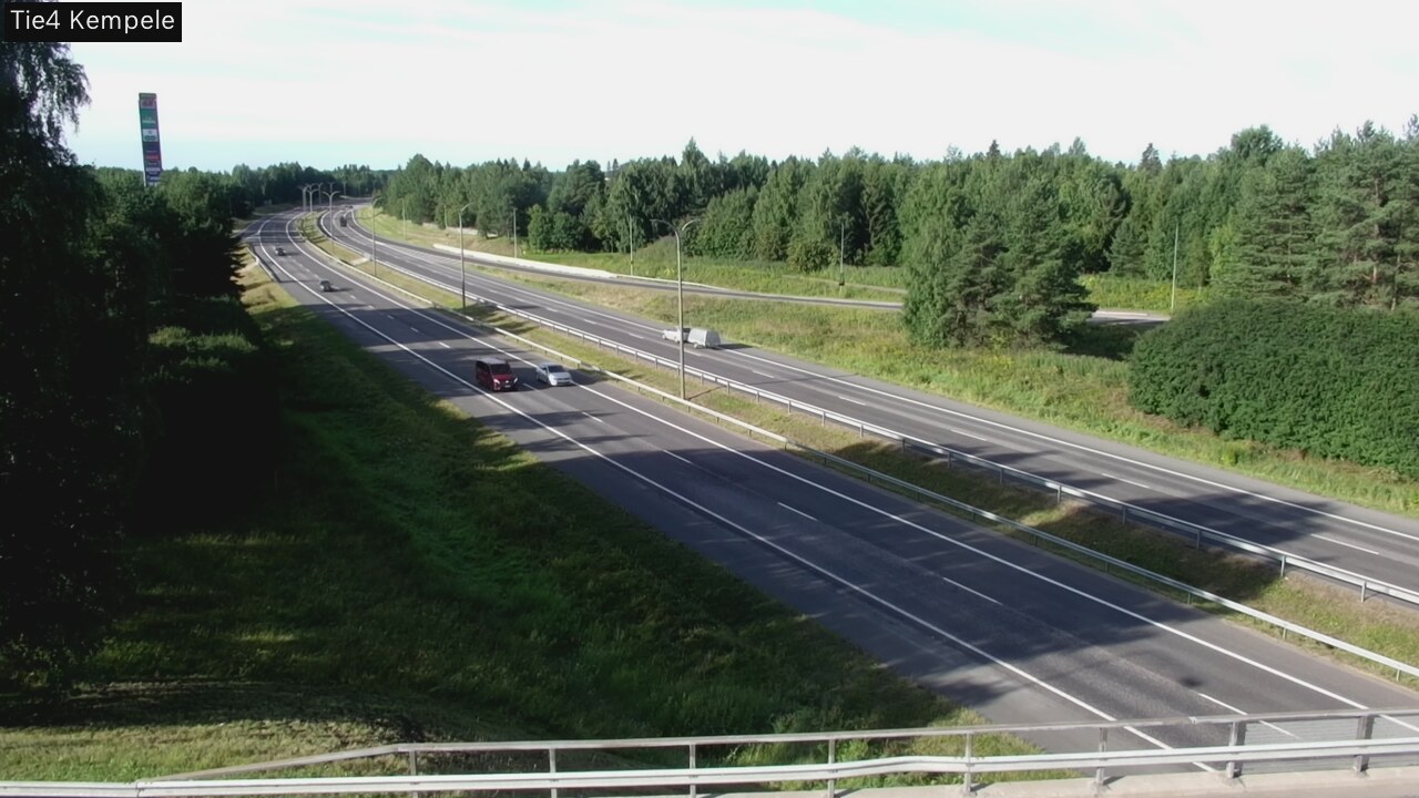 Kelikamerat Kuva Tie 4 Kempele, Zeppelin, Kempele, Pohjois-Pohjanmaa