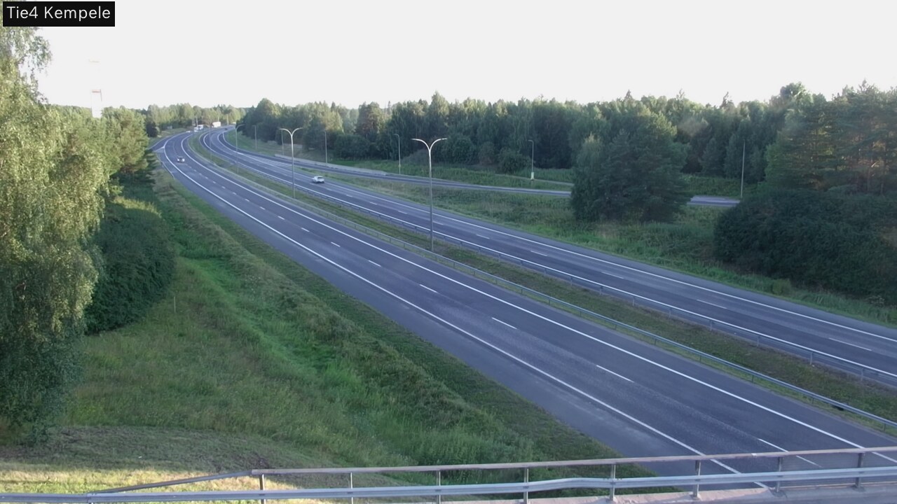 Weather Camera Image Väg 4 Kempele, Zeppelin, Kempele, Pohjois-Pohjanmaa