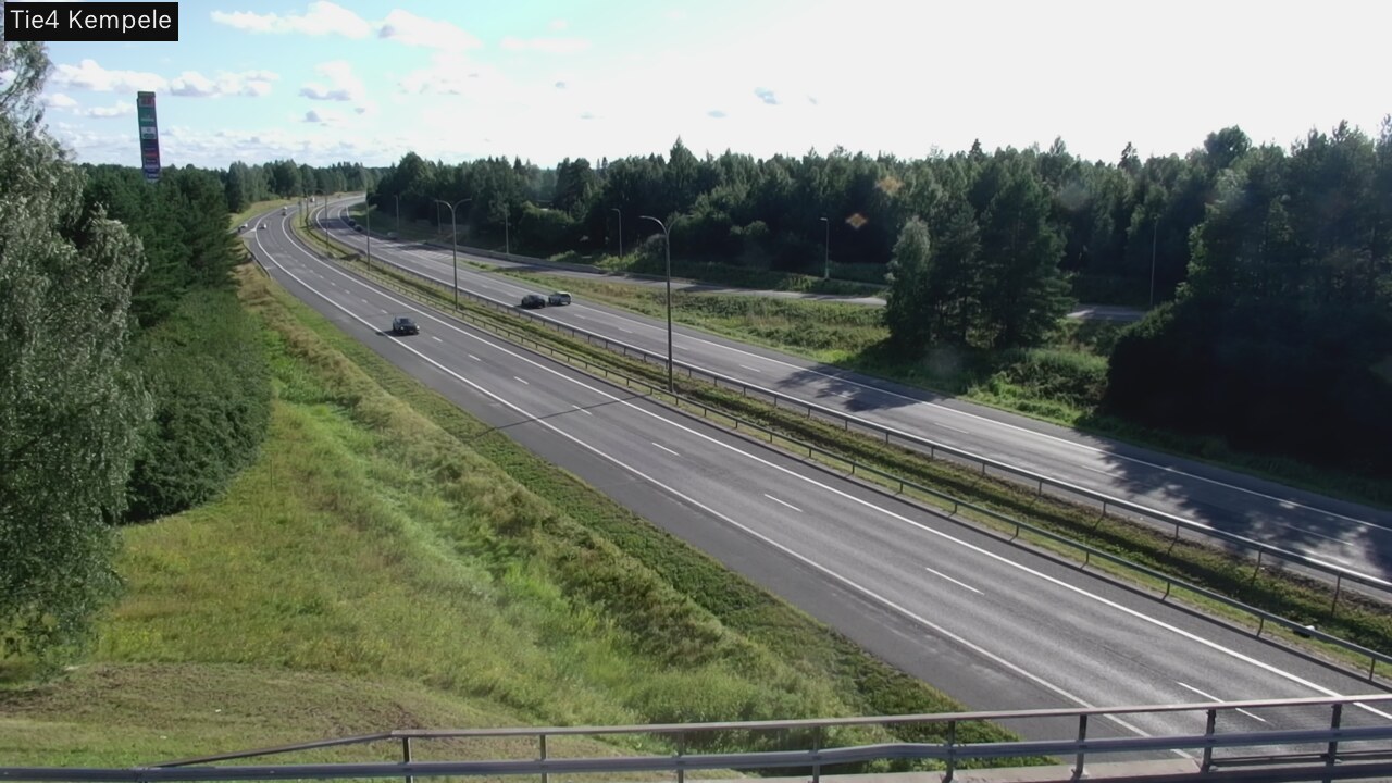 Weather Camera Image Väg 4 Kempele, Zeppelin, Kempele, Pohjois-Pohjanmaa