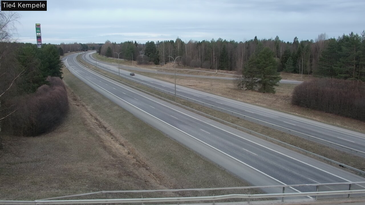 Weather Camera Image Road 4 Kempele, Zeppelin, Kempele, Pohjois-Pohjanmaa