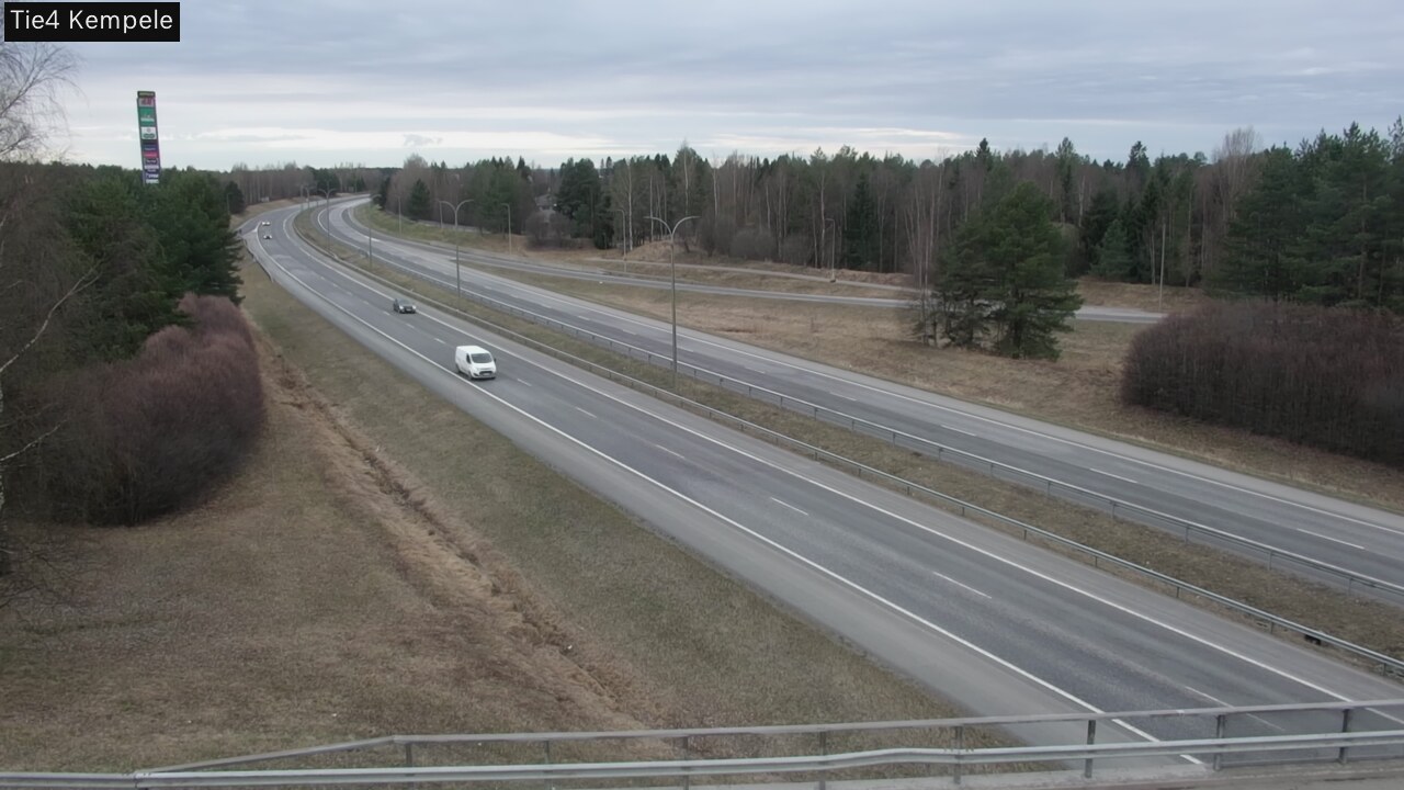 Weather Camera Image Road 4 Kempele, Zeppelin, Kempele, Pohjois-Pohjanmaa