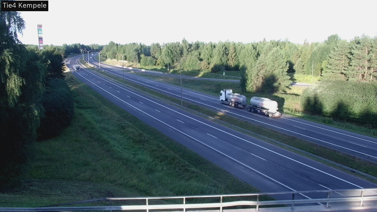 Weather Camera Image Road 4 Kempele, Zeppelin, Kempele, Pohjois-Pohjanmaa