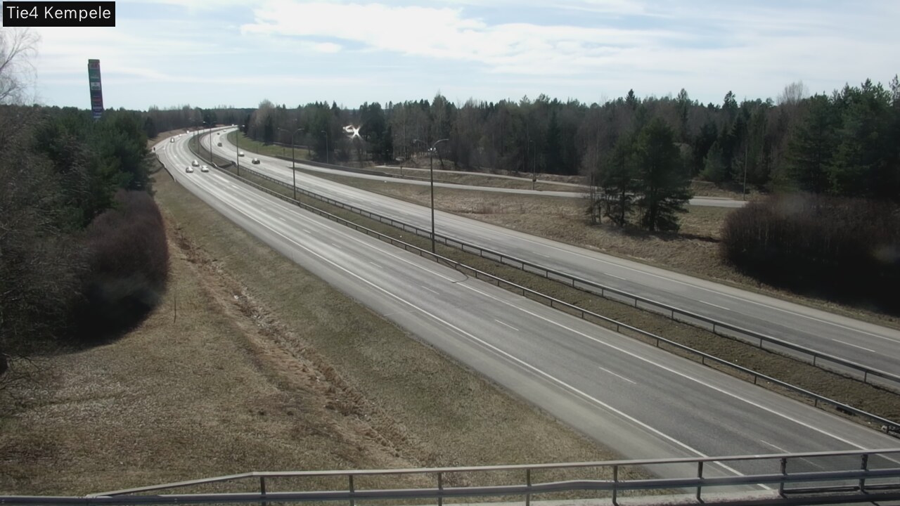 Weather Camera Image Väg 4 Kempele, Zeppelin, Kempele, Pohjois-Pohjanmaa