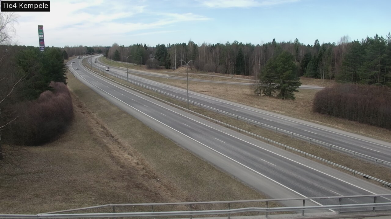Weather Camera Image Väg 4 Kempele, Zeppelin, Kempele, Pohjois-Pohjanmaa