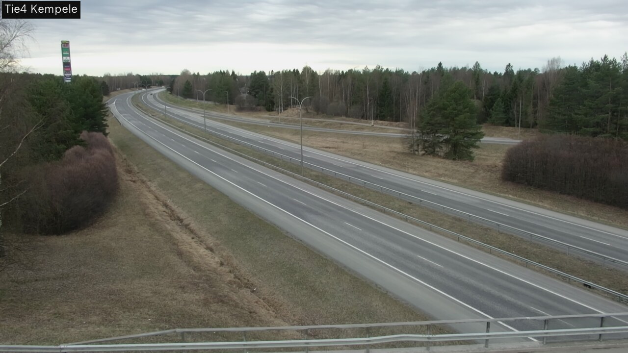 Weather Camera Image Road 4 Kempele, Zeppelin, Kempele, Pohjois-Pohjanmaa